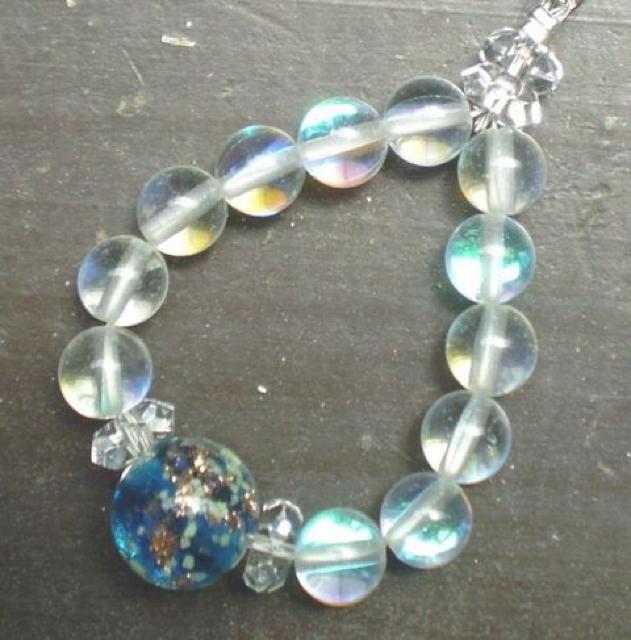 蓄光*ホタルガラスxルナフラッシュストラップ < 家電/AV 蓄光*ホタルガラスxルナフラッシュストラップ < 家電/AVの