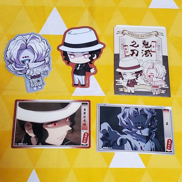 鬼滅の刃*ダイカットステッカー2*セット*無惨&累*カードダス < アニメ/コミック/キャラクター  鬼滅の刃*ダイカットステッカー2*セット*無惨&累*カードダス  < アニメ/コミック/キャラクターの