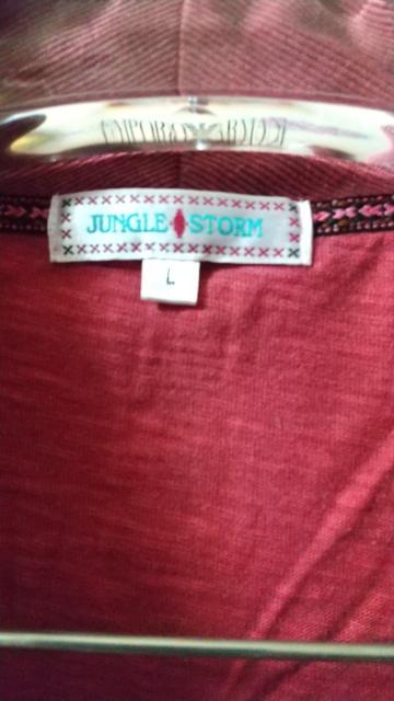 i jp JUNGLE STORM J[fBK Lsize  jt@bV 