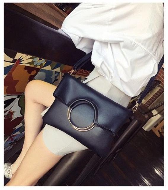 送込#新品#ショルダー クラッチ ハンド 3way#ブラック#ポーチ付 < 女性ファッション  送込#新品#ショルダー クラッチ ハンド 3way#ブラック#ポーチ付 < 女性ファッションの