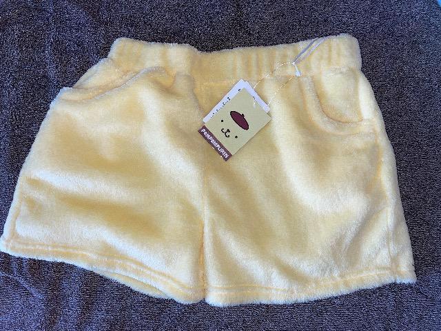 ♯新品♯ポムポムプリン 可愛!! ふわもこ ショートパンツ ルームパンツ L < アニメ/コミック/キャラクター  ♯新品♯ポムポムプリン 可愛!! ふわもこ ショートパンツ ルームパンツ L < アニメ/コミック/キャラクターの
