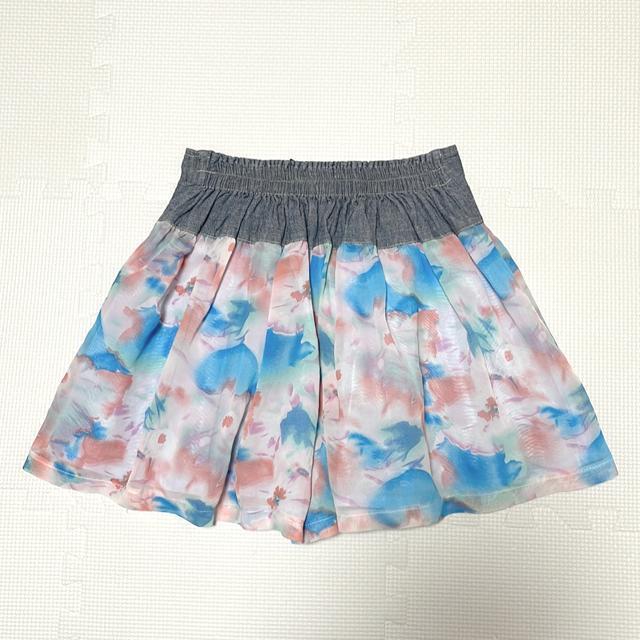 花柄キュロット 森ガール フェアリーグランジ < キッズ/ベビー 花柄キュロット 森ガール フェアリーグランジ < キッズ/ベビーの