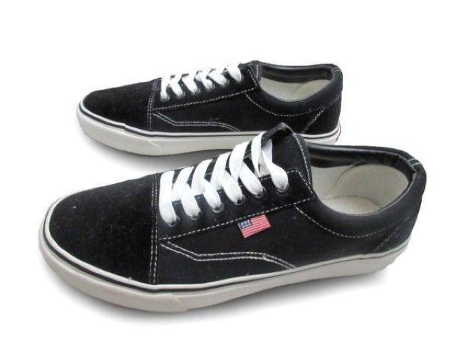 1円~C001新品AAAカジュアルローカットスニーカー26a黒♂ < 男性ファッション 1円~C001新品AAAカジュアルローカットスニーカー26a黒♂ < 男性ファッションの