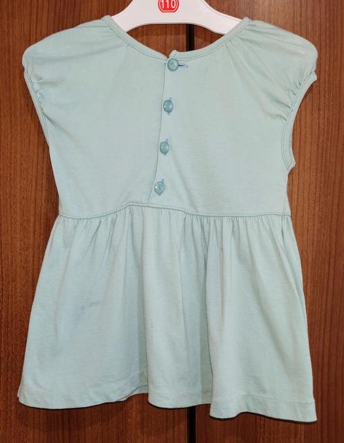 美品★bebe★80サイズ★子供服★ワンピース★女の子★可愛い★スカイブルー★キッズウェア★ベビー服★夏物★夏服★送料無料 < キッズ/ベビー  美品★bebe★80サイズ★子供服★ワンピース★女の子★可愛い★スカイブルー★キッズウェア★ベビー服★夏物★夏服★送料無料 < キッズ/ベビーの