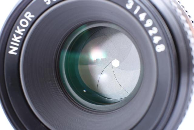 Vi Nikon MF NIKKOR 50mm f2 Non Ai Pœ_  Ɠd/AV 