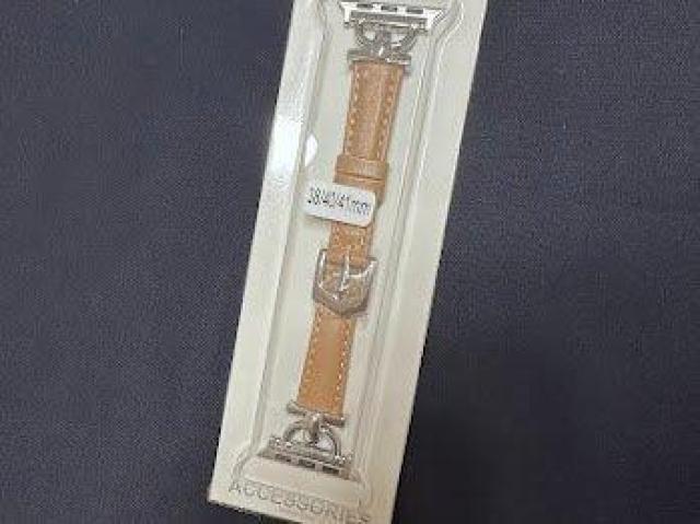 Apple Watch バンド 合皮 38/40/41mm ライトカーキ+シルバー < 女性アクセサリー/時計 Apple Watch バンド 合皮 38/40/41mm ライトカーキ+シルバー < 女性アクセサリー/時計の