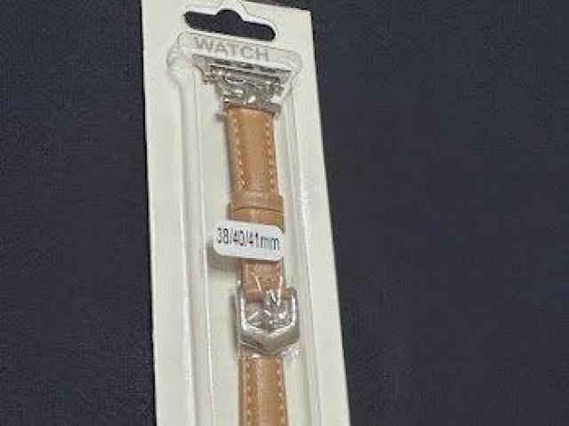 Apple Watch バンド 合皮 38/40/41mm ライトカーキ+シルバー < 女性アクセサリー/時計 Apple Watch バンド 合皮 38/40/41mm ライトカーキ+シルバー < 女性アクセサリー/時計の