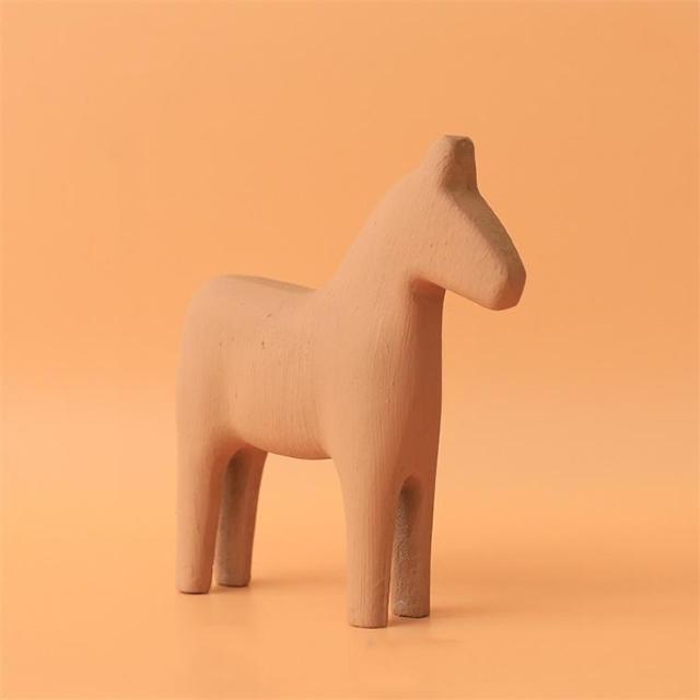 木製小馬 オブジェ 木馬 Sサイズ 置物 北欧スタイル インテリア < インテリア/ライフ 木製小馬 オブジェ 木馬 Sサイズ 置物 北欧スタイル インテリア < インテリア/ライフの
