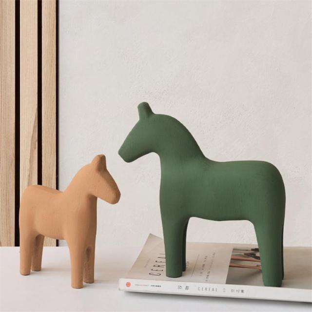 木製小馬 オブジェ 木馬 Sサイズ 置物 北欧スタイル インテリア < インテリア/ライフ 木製小馬 オブジェ 木馬 Sサイズ 置物 北欧スタイル インテリア < インテリア/ライフの
