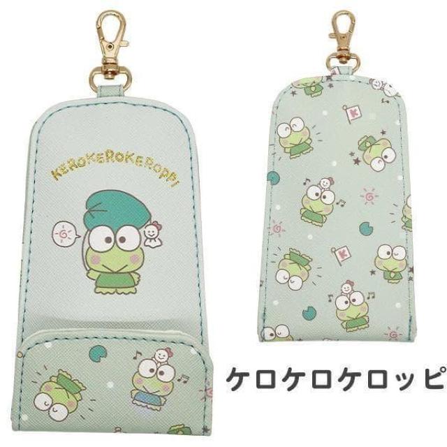 ケロケロケロッピ リール付きキーケース サンリオ キャラクター キーケース < 女性ファッション ケロケロケロッピ リール付きキーケース サンリオ キャラクター キーケース < 女性ファッションの