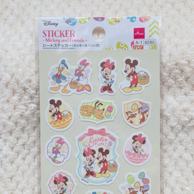 新品 ディズニー ミッキー&フレンズ イースターシール ステッカー デコ コラージュ N2m < インテリア/ライフ 新品 ディズニー ミッキー&フレンズ イースターシール ステッカー デコ コラージュ N2m < インテリア/ライフの