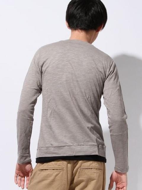 □nano・universe/ナノユニバース Vネック カーディガン/メンズ/M/グレー☆新品 < ブランド  □nano・universe/ナノユニバース Vネック カーディガン/メンズ/M/グレー☆新品 < ブランドの