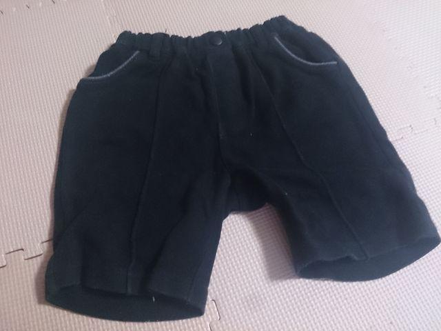 90 birthday 黒の短パンツ < キッズ/ベビー 90 birthday 黒の短パンツ < キッズ/ベビーの