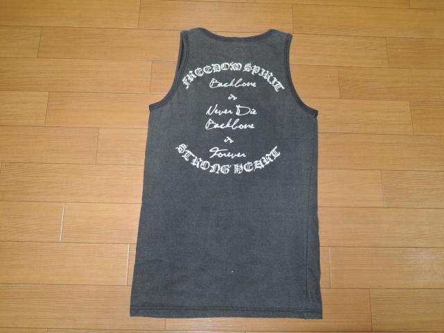 BACK BONE バックボーン タンクトップ S イーグル LOGOロゴ < ブランド BACK BONE バックボーン タンクトップ S イーグル LOGOロゴ < ブランドの