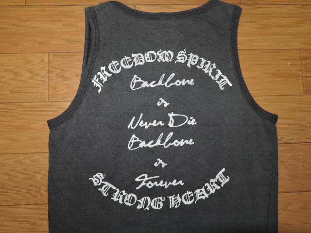 BACK BONE バックボーン タンクトップ S イーグル LOGOロゴ < ブランド BACK BONE バックボーン タンクトップ S イーグル LOGOロゴ < ブランドの