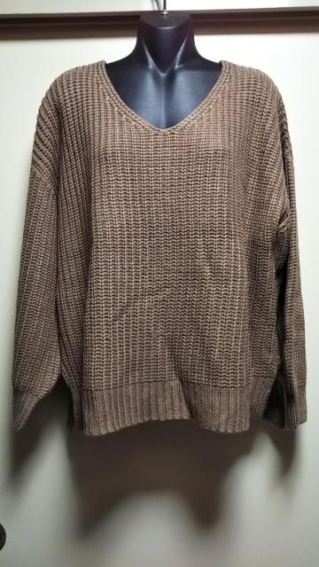 ☆夢展望Vネックサイドスリットニット☆新品 < 女性ファッション  ☆夢展望Vネックサイドスリットニット☆新品  < 女性ファッションの