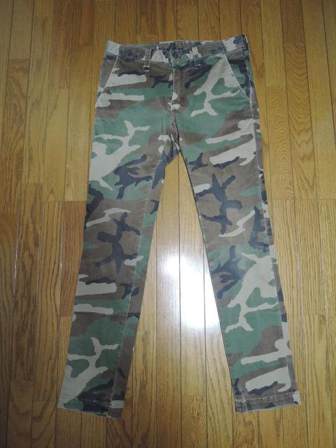 SOPHNET. ソフネット スリムフィット 迷彩柄 チノ パンツ S カモ柄 SLIM-FIT CHINO PANT < ブランド SOPHNET. ソフネット スリムフィット 迷彩柄 チノ パンツ S カモ柄 SLIM-FIT CHINO PANT < ブランドの