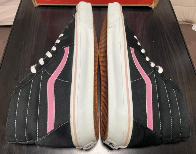 fbhXgbN@90N@VANS  Sk8-Hi V38-90BP Blk/Blk V-Bpink F/B.Pink  A  uh 
