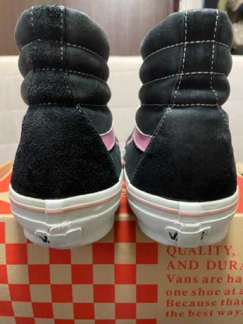 fbhXgbN@90N@VANS  Sk8-Hi V38-90BP Blk/Blk V-Bpink F/B.Pink  A  uh 