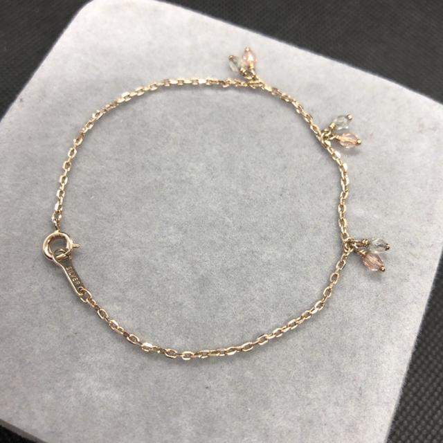 即決 SILVER 925 ピンクゴールドカラー ブレスレット < 女性アクセサリー/時計 即決 SILVER 925 ピンクゴールドカラー ブレスレット < 女性アクセサリー/時計の