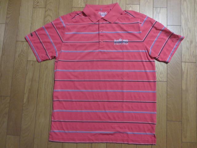 PGA ポリエステル 半袖 ポロシャツ M < レジャー/スポーツ PGA ポリエステル 半袖 ポロシャツ M < レジャー/スポーツの