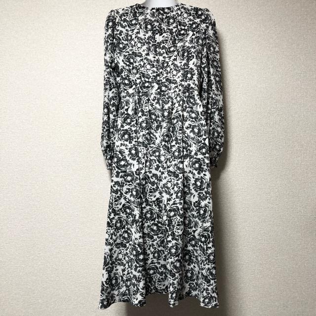 【新品/DAZY/L】カスレフラワー柄ロング丈ブラウスワンピース < 女性ファッション  【新品/DAZY/L】カスレフラワー柄ロング丈ブラウスワンピース < 女性ファッションの