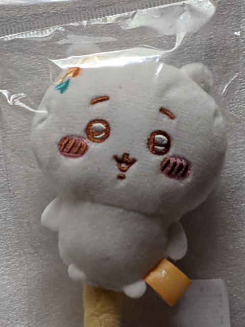 ちいかわポーチ(GU)&ちいかわふわふわマスコットボールペン(金木犀) A点セット < アニメ/コミック/キャラクター ちいかわポーチ(GU)&ちいかわふわふわマスコットボールペン(金木犀) A点セット < アニメ/コミック/キャラクターの