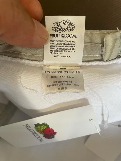 新品 FRUIT OF THE LOOM フルーツオブザルーム コットン ツイル バケットハット ホワイト 無地 男女兼用 日除け < 女性ファッション  新品 FRUIT OF THE LOOM フルーツオブザルーム コットン ツイル バケットハット ホワイト 無地 男女兼用 日除け < 女性ファッションの