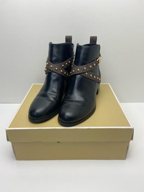 X212 極美品 マイケルコース ショートブーツ MKロゴ 8M < ブランド  X212 極美品 マイケルコース ショートブーツ MKロゴ 8M  < ブランドの