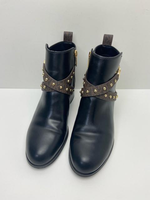 X212 極美品 マイケルコース ショートブーツ MKロゴ 8M < ブランド  X212 極美品 マイケルコース ショートブーツ MKロゴ 8M < ブランドの