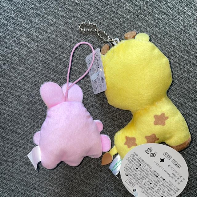 ♯新品♯オバケーヌ  ウサギーヌ  &  ZOO  キャラクターズ  きりん ミニマスコット 2個セット < おもちゃ  ♯新品♯オバケーヌ  ウサギーヌ  &  ZOO  キャラクターズ  きりん ミニマスコット 2個セット < おもちゃの