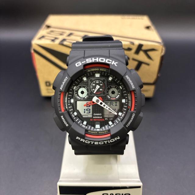  Vi CASIO JVI G-SHOCK rv GA-100  jANZT[/v 