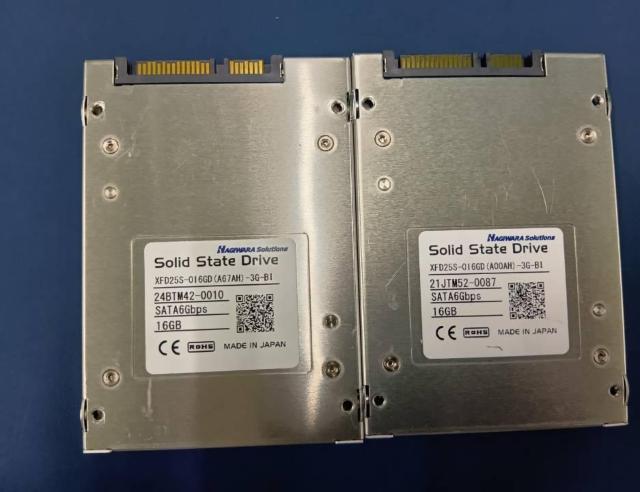 使用時間僅か☆国産 日本製 ハギワラソリューションズ 16GB 2枚セット SSD 産業用 工業用 SATA 2.5インチ < PC本体/周辺機器 使用時間僅か☆国産 日本製 ハギワラソリューションズ 16GB 2枚セット SSD 産業用 工業用 SATA 2.5インチ < PC本体/周辺機器の