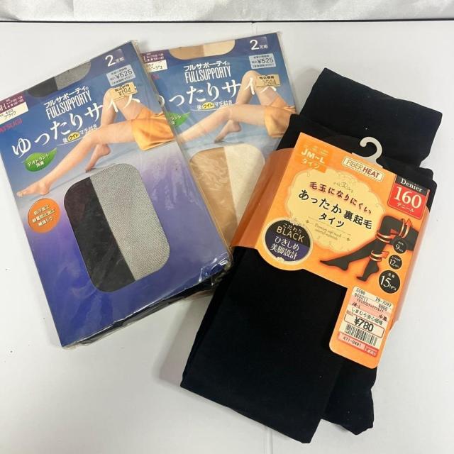 ストッキング 裏起毛タイツ セット ブラック ベージュ 美脚 150〜165cm < 女性ファッション ストッキング 裏起毛タイツ セット ブラック ベージュ 美脚 150〜165cm < 女性ファッションの