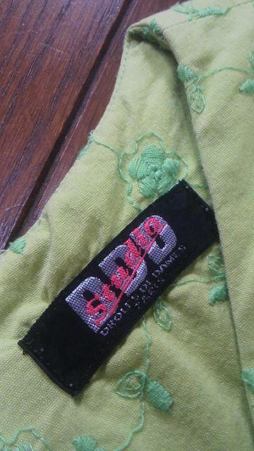 【美品即決】DDD STUDIE◆フラワー刺繍◆洗練新緑ワンピ&チュニ < 女性ファッション 【美品即決】DDD STUDIE◆フラワー刺繍◆洗練新緑ワンピ&チュニ < 女性ファッションの