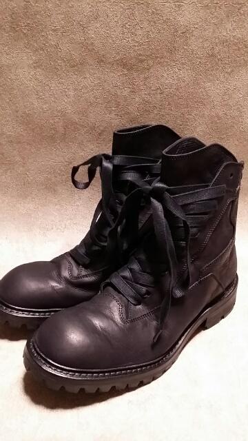 JULIUSユリウス カーフヌバックコンバットブーツ 3 < ブランド JULIUSユリウス カーフヌバックコンバットブーツ 3 < ブランドの