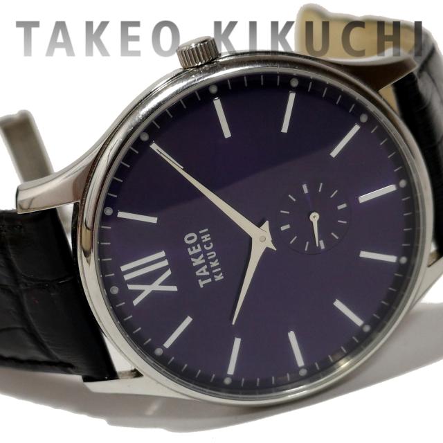 良品 タケオキクチ/TAKEO KIKUCHI【スモセコ】メンズ腕時計 < ブランド  良品 タケオキクチ/TAKEO KIKUCHI【スモセコ】メンズ腕時計 < ブランドの