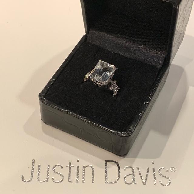 K18ViJUSTIN DAVISFOEVER TREASURE RING920~  uh 