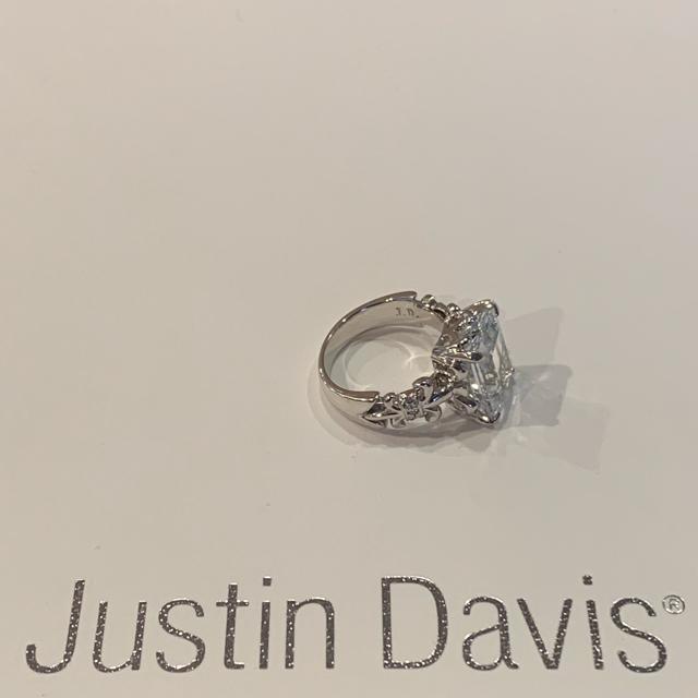 K18ViJUSTIN DAVISFOEVER TREASURE RING920~  uh 