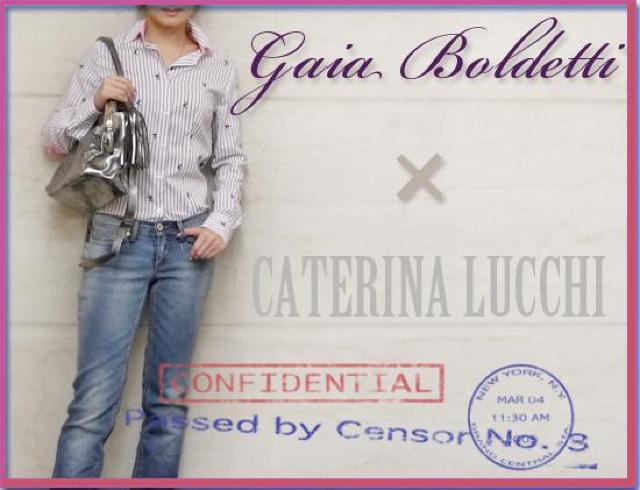 新品 Gaia Boldettiイタリア製ストライプシャツブラウス 白# < 女性ファッション 新品 Gaia Boldettiイタリア製ストライプシャツブラウス 白# < 女性ファッションの