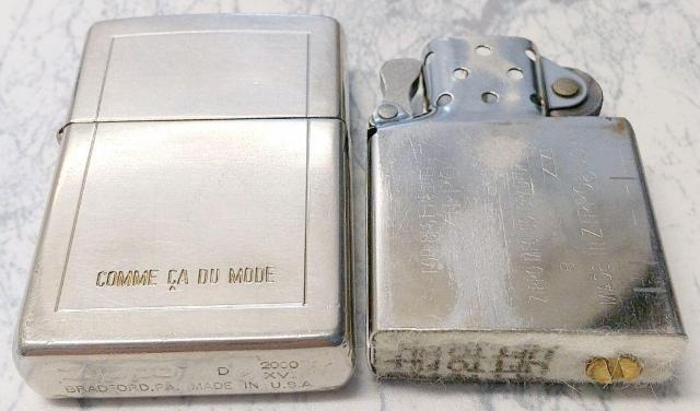 COMME CA DU MODE Zippo コムサ デ モード ジッポー ライター < 男性ファッション  COMME CA DU MODE Zippo コムサ デ モード ジッポー ライター < 男性ファッションの