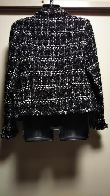 ☆ウール混ツイード風ジャケット☆新品未使用 < 女性ファッション  ☆ウール混ツイード風ジャケット☆新品未使用 < 女性ファッションの