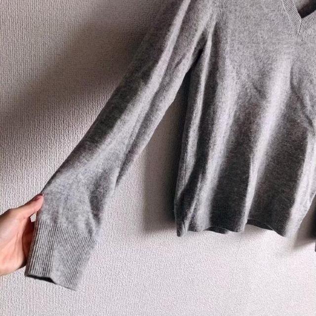 ◆UNIQLO/ユニクロ◆カシミヤ100%Vネックニット★グレーM♪状態○ < ブランド  ◆UNIQLO/ユニクロ◆カシミヤ100%Vネックニット★グレーM♪状態○ < ブランドの