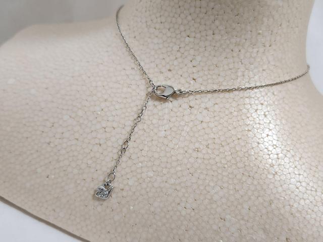 正規レア スワロフスキー クレセントムーン チェーンネックレス ビジュークリスタル オープンアート ハーフムーン 三日月 調節可 < 女性アクセサリー/時計  正規レア スワロフスキー クレセントムーン チェーンネックレス ビジュークリスタル オープンアート ハーフムーン 三日月 調節可 < 女性アクセサリー/時計の