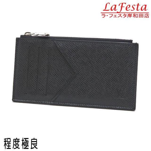 ◆ 本物 美品 ◆ LV ルイヴィトン タイガ コインカードホルダー コインケース カードケース ブラック 黒 人気 M62914 < ブランド  ◆ 本物 美品 ◆ LV ルイヴィトン タイガ コインカードホルダー コインケース カードケース ブラック 黒 人気 M62914  < ブランドの