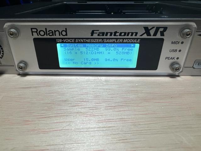 Roland Fantom-XR用メモリ 512MB 中古品 < ホビー  Roland Fantom-XR用メモリ 512MB 中古品 < ホビーの