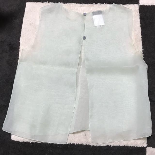 正規品 シャネル シルク シースルーベスト3ライトグリーン < ブランド  正規品 シャネル シルク シースルーベスト3ライトグリーン < ブランドの