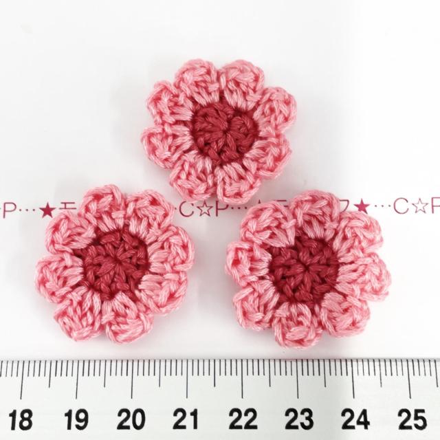 1*ハンドメイド♪花びらよれないお花モチーフ 6 < ペット/手芸/園芸  1*ハンドメイド♪花びらよれないお花モチーフ 6  < ペット/手芸/園芸の