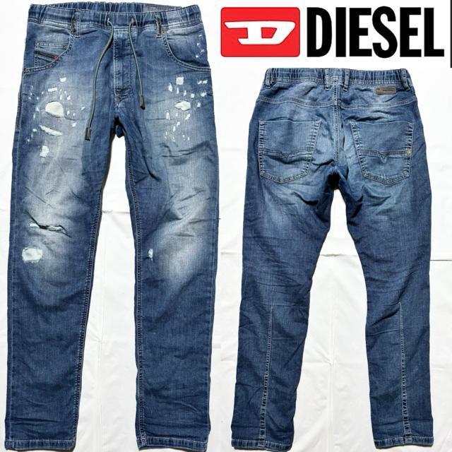 DIESEL �f�B�[�[�� �艿5���~�� �X�g���b�` �W���O�W�[���Y �X�E�F�b�g �f�j�� 30 �e�[�p�[�h �X�L�j�[ �C�O�u�����h  �� �u�����h�� 