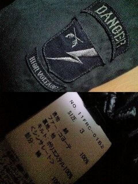 Roarロアー コヨーテファー2丁拳銃ワッペン中綿モッズコート 3 < ブランド  Roarロアー コヨーテファー2丁拳銃ワッペン中綿モッズコート 3 < ブランドの